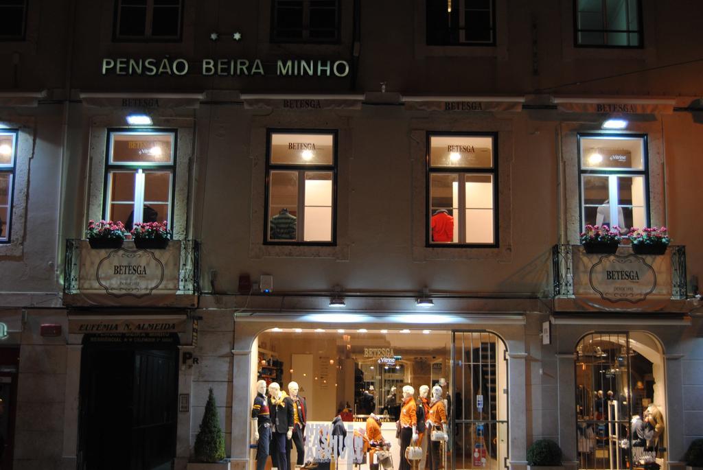 Pensao Beira Minho Hotel Lisabona Exterior foto